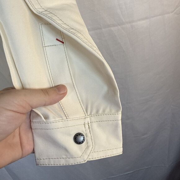 Dickies Temp IQ Women's Medium Cooling Utility Long Sleeve Shirt Beige NWT - Picture 10 of 16